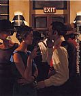 Jack Vettriano The City Cafe painting